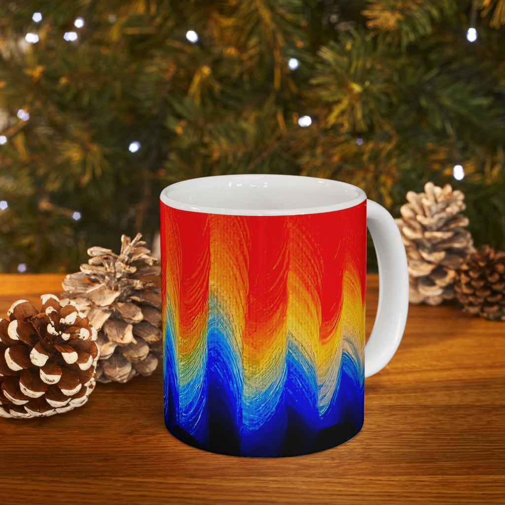 Chromatic Flow Tea and Coffee Mug