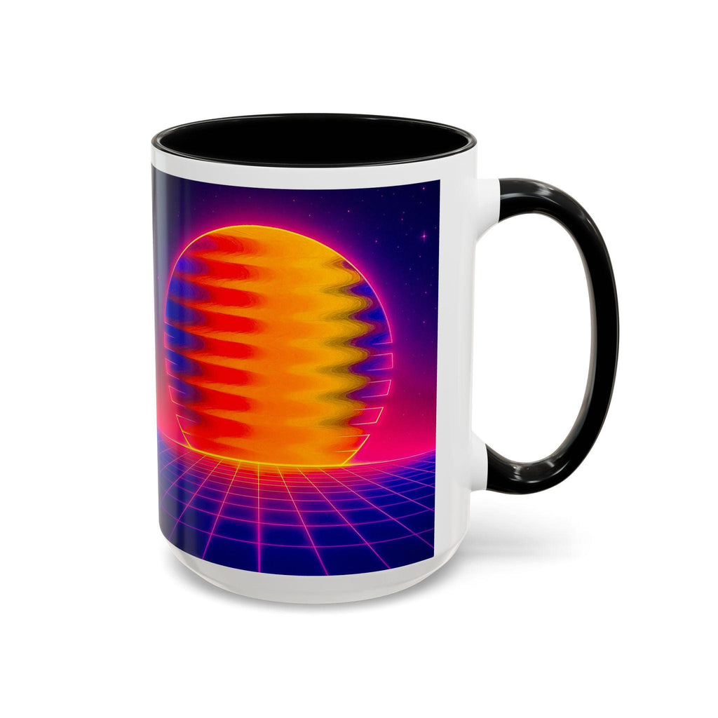Fluid Sunrise Coffee Mug - Vintage Inspired