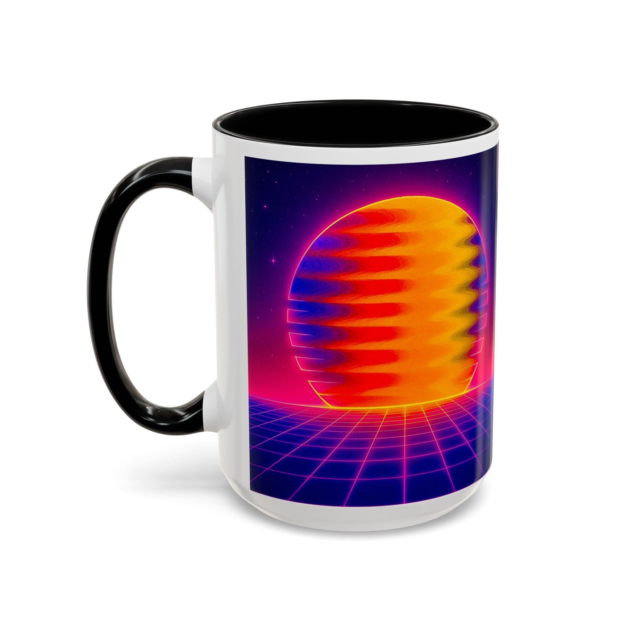 Fluid Sunrise Coffee Mug - Vintage Inspired