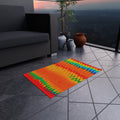 Chromatic Flow Collection Outdoor Rug — Fluid Energy Abstraction
