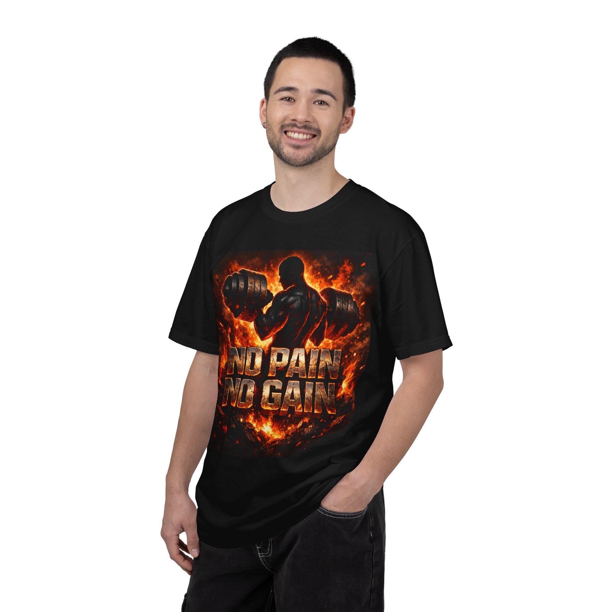 No Pain No Gain Breathable Weightlifter T-Shirt