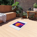 Chromatic Flow Outdoor Rug — Kinetic Abstraction