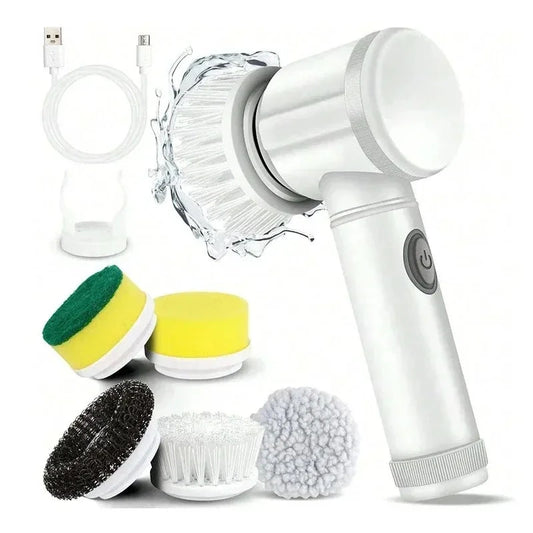 5-in-1 Electric Spin Scrubber