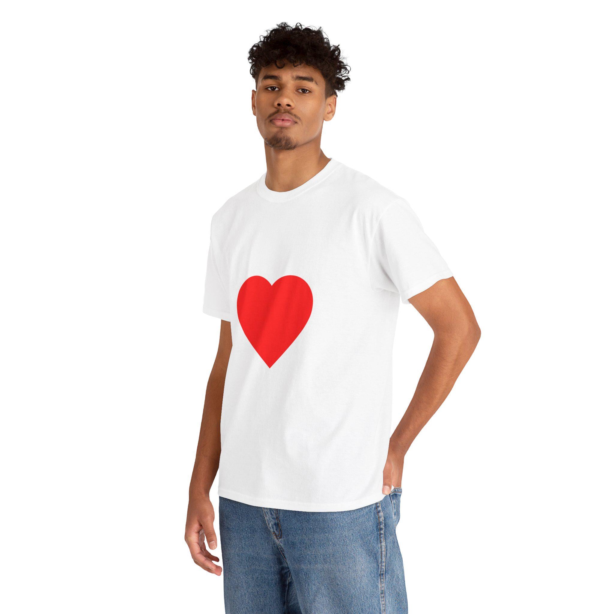 ❤️ Valentine’s Day Unisex Heavy Cotton Tee – Say “I Love You” Without Saying a Word
