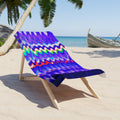 Chromatic Flow Beach Towel — Relax your Ripple