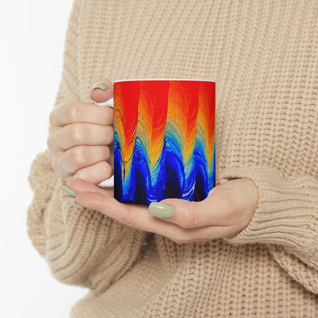 Chromatic Flow Tea and Coffee Mug