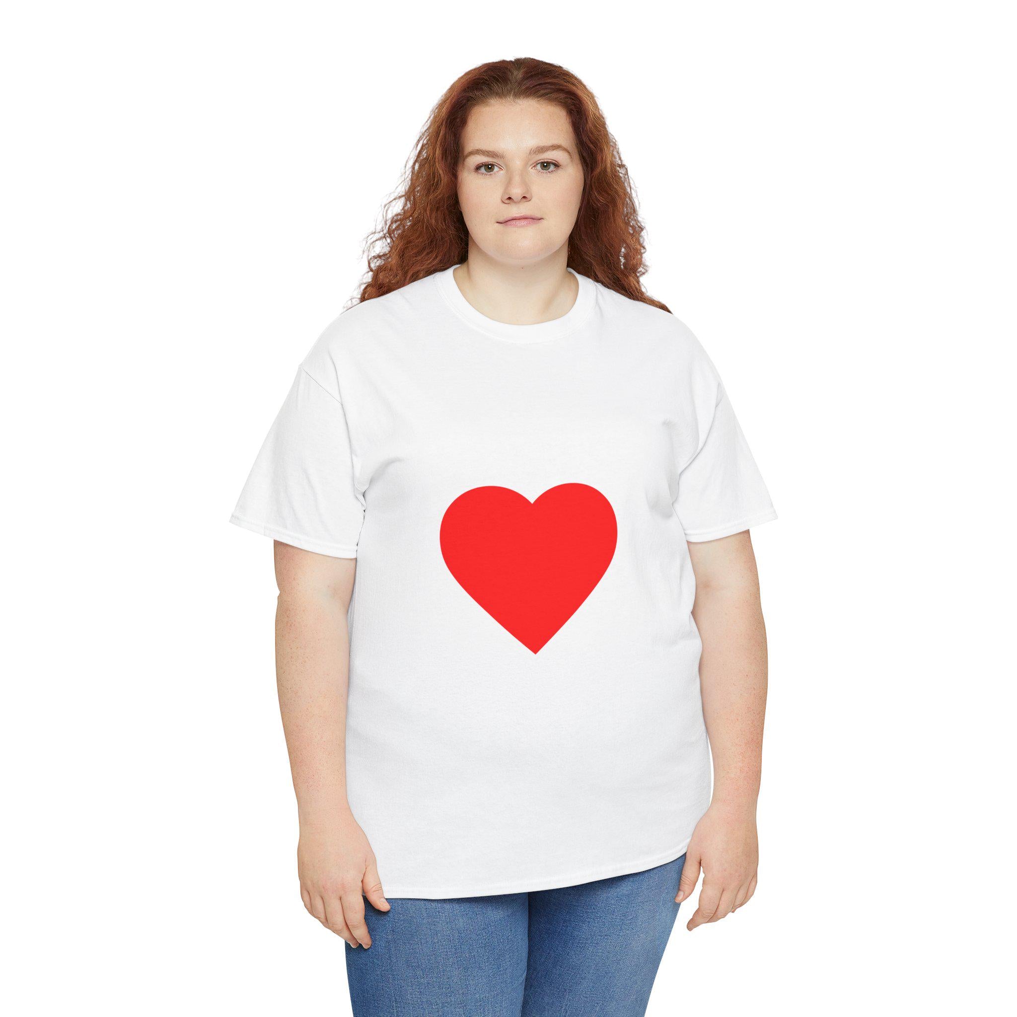 ❤️ Valentine’s Day Unisex Heavy Cotton Tee – Say “I Love You” Without Saying a Word