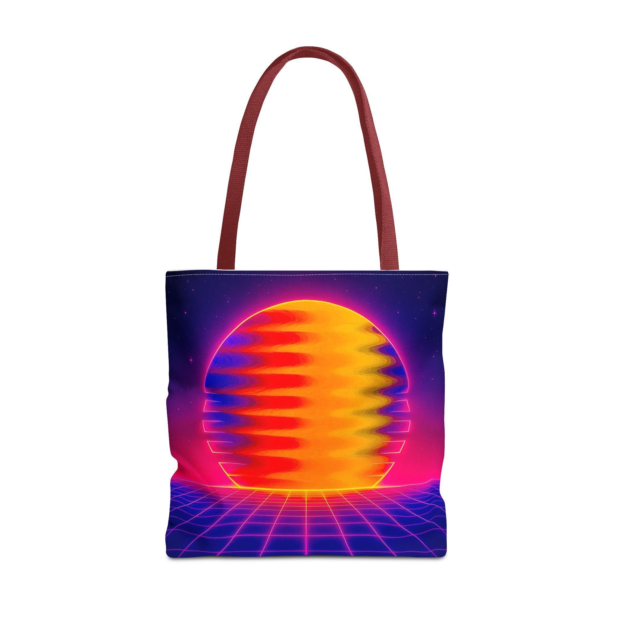 Chromatic Flow Tote Bag – Bold Color for Everyday Carry