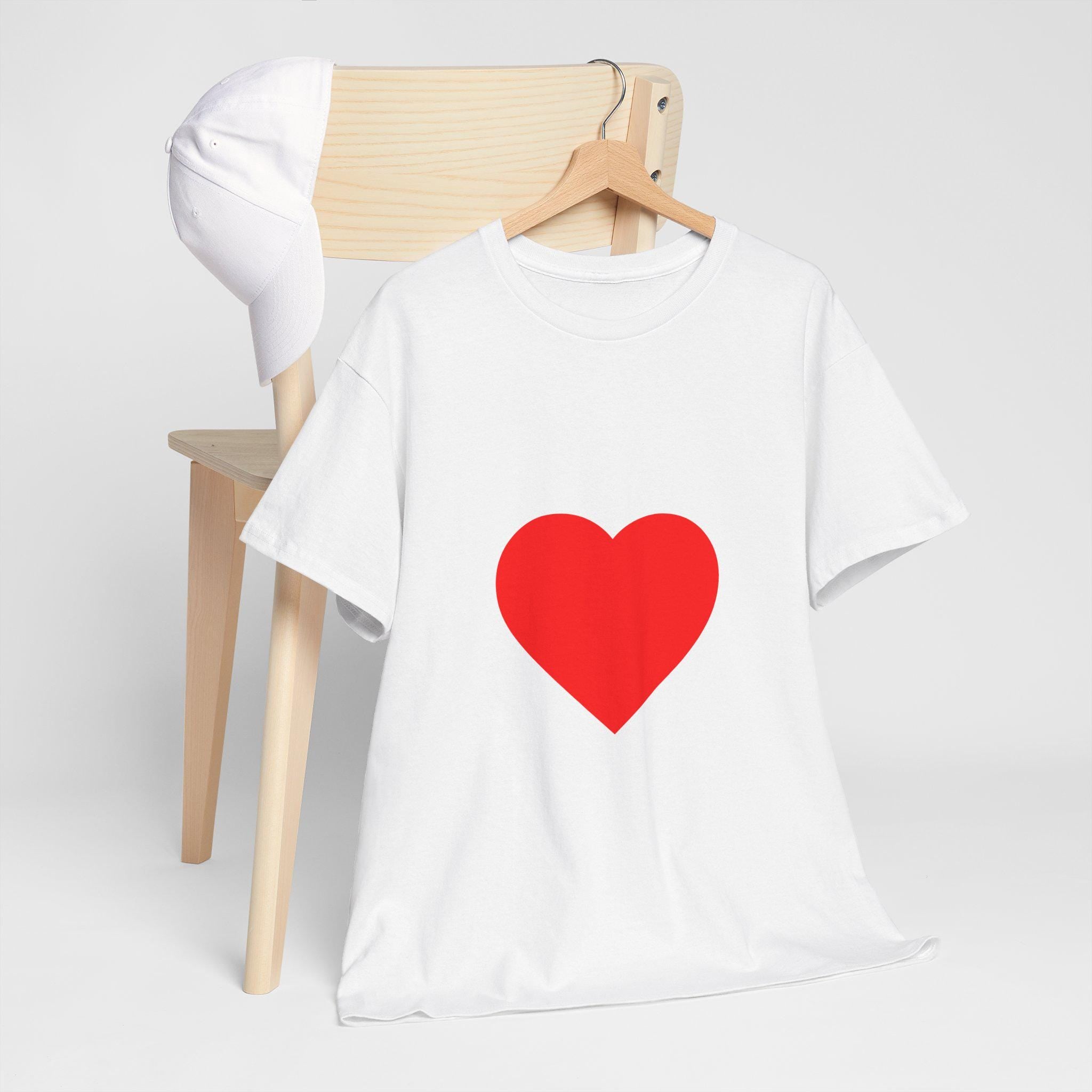❤️ Valentine’s Day Unisex Heavy Cotton Tee – Say “I Love You” Without Saying a Word