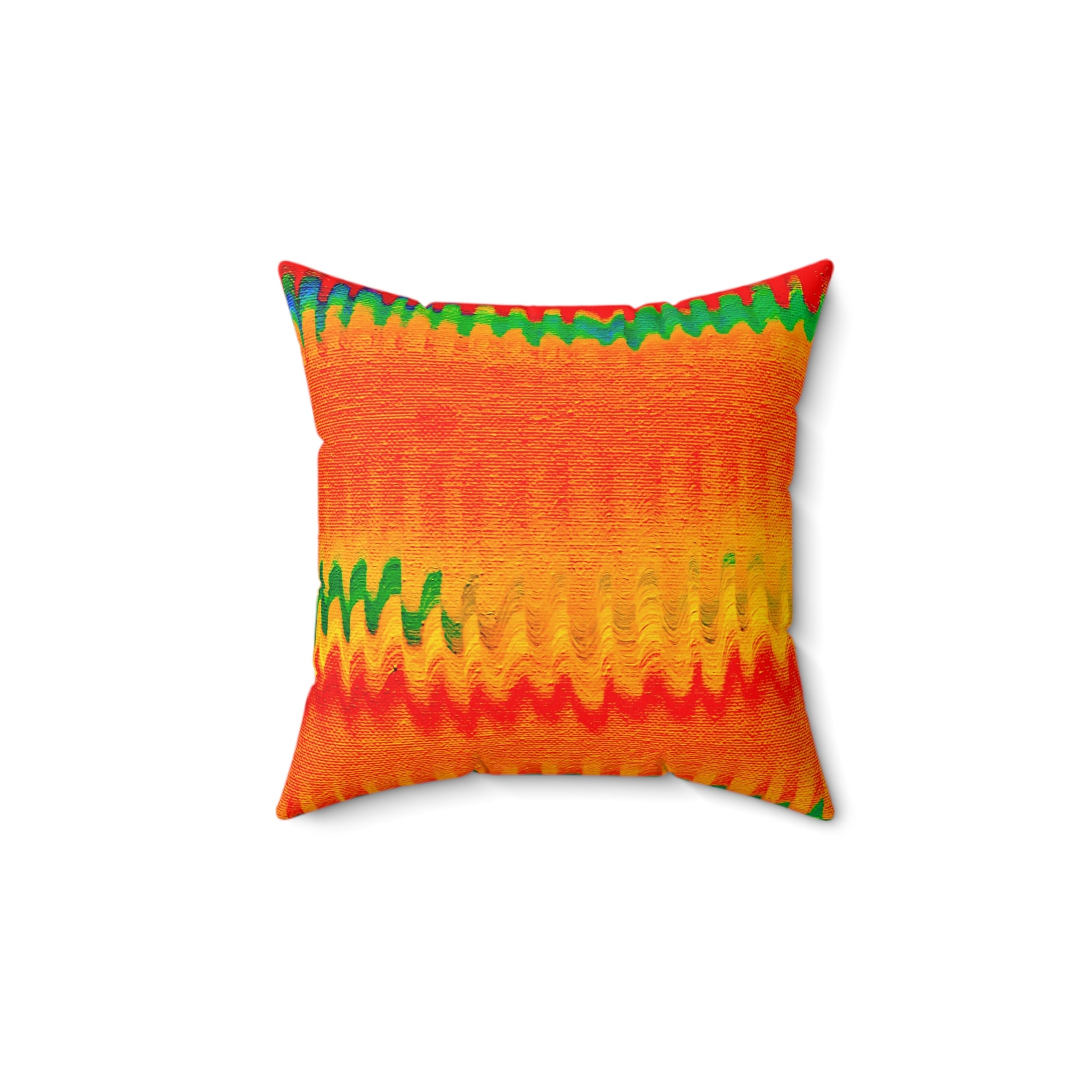 Chromatic Flow - Spun Polyester Square Pillow
