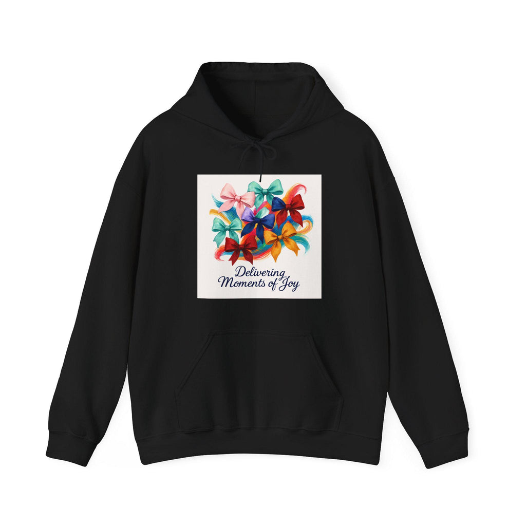 “Delivering Moments of Joy” Hoodie – Soft Color, Easy Comfort