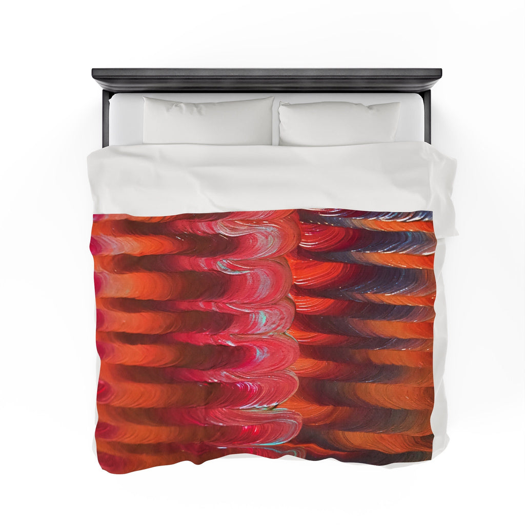 Luxury Abstract Art Blanket – Cozy Comfort with Bold Style
