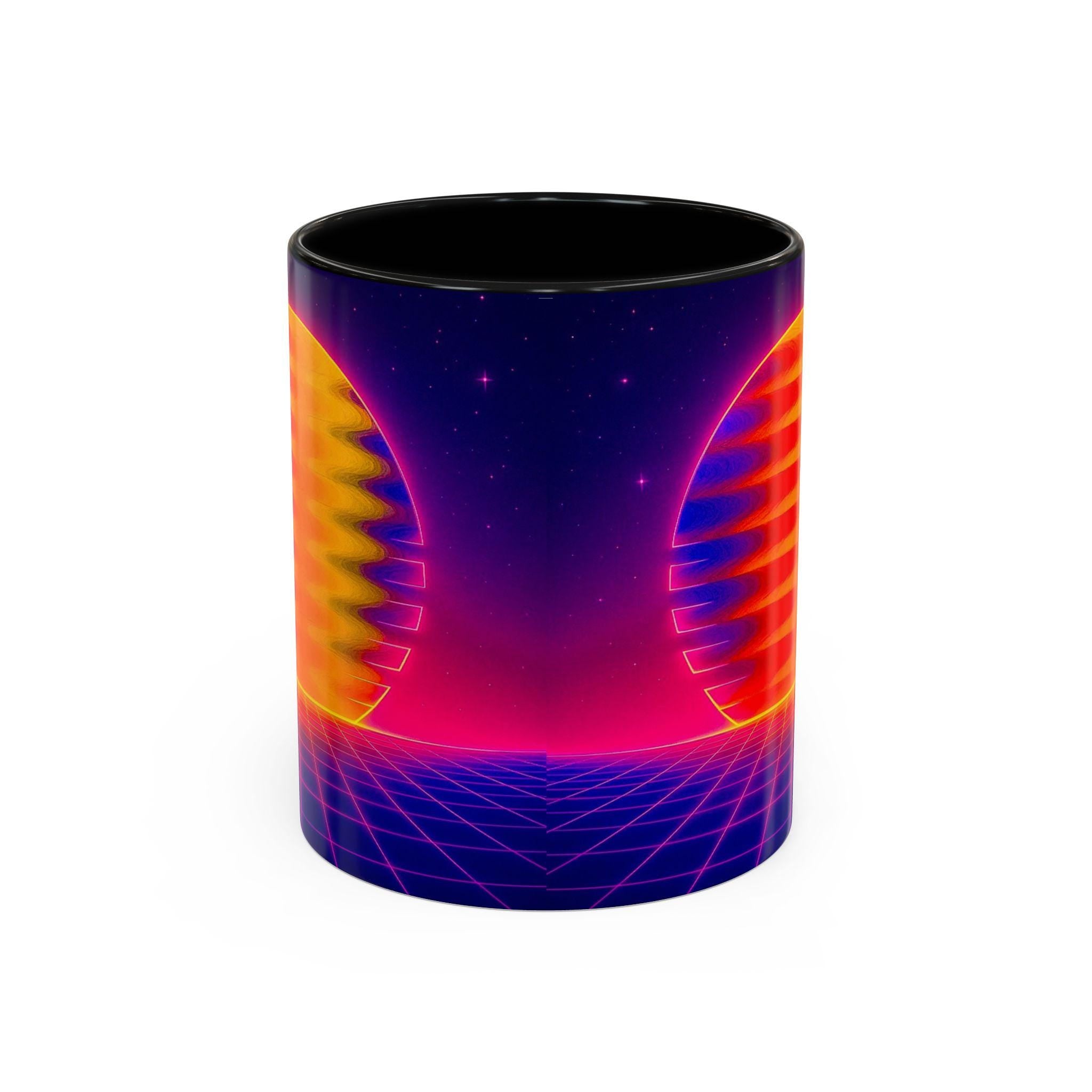 Fluid Sunrise Coffee Mug - Vintage Inspired