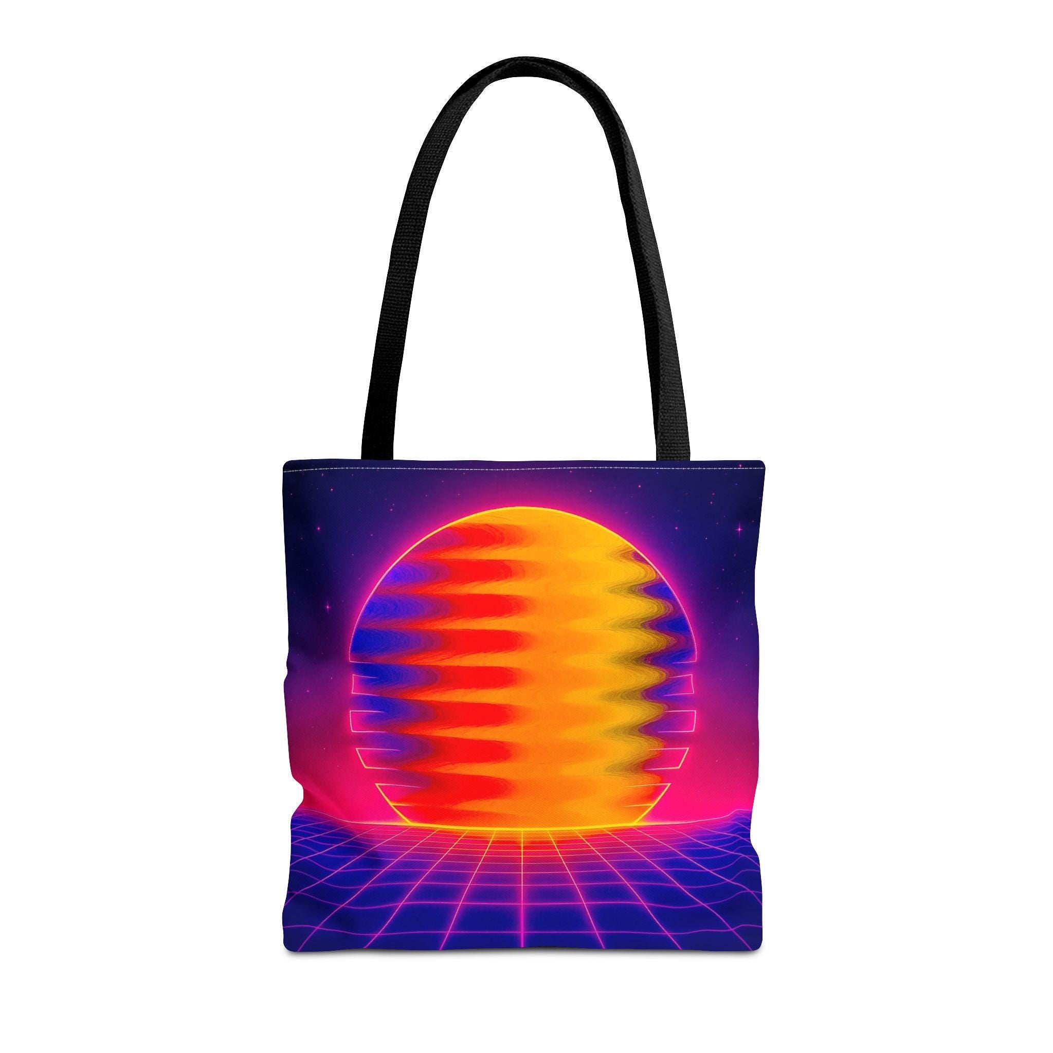 Chromatic Flow Tote Bag – Bold Color for Everyday Carry