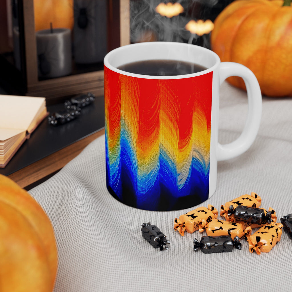 Chromatic Flow Tea and Coffee Mug