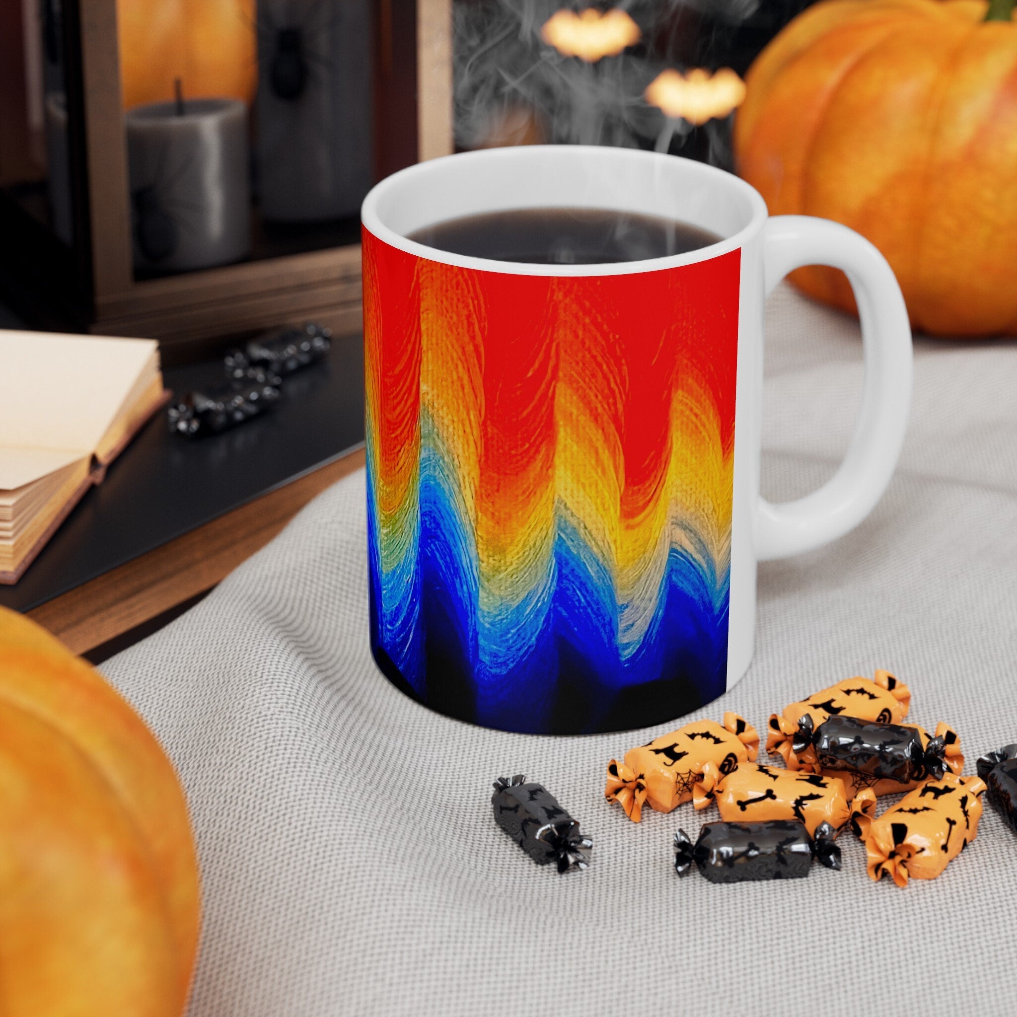 Chromatic Flow Tea and Coffee Mug
