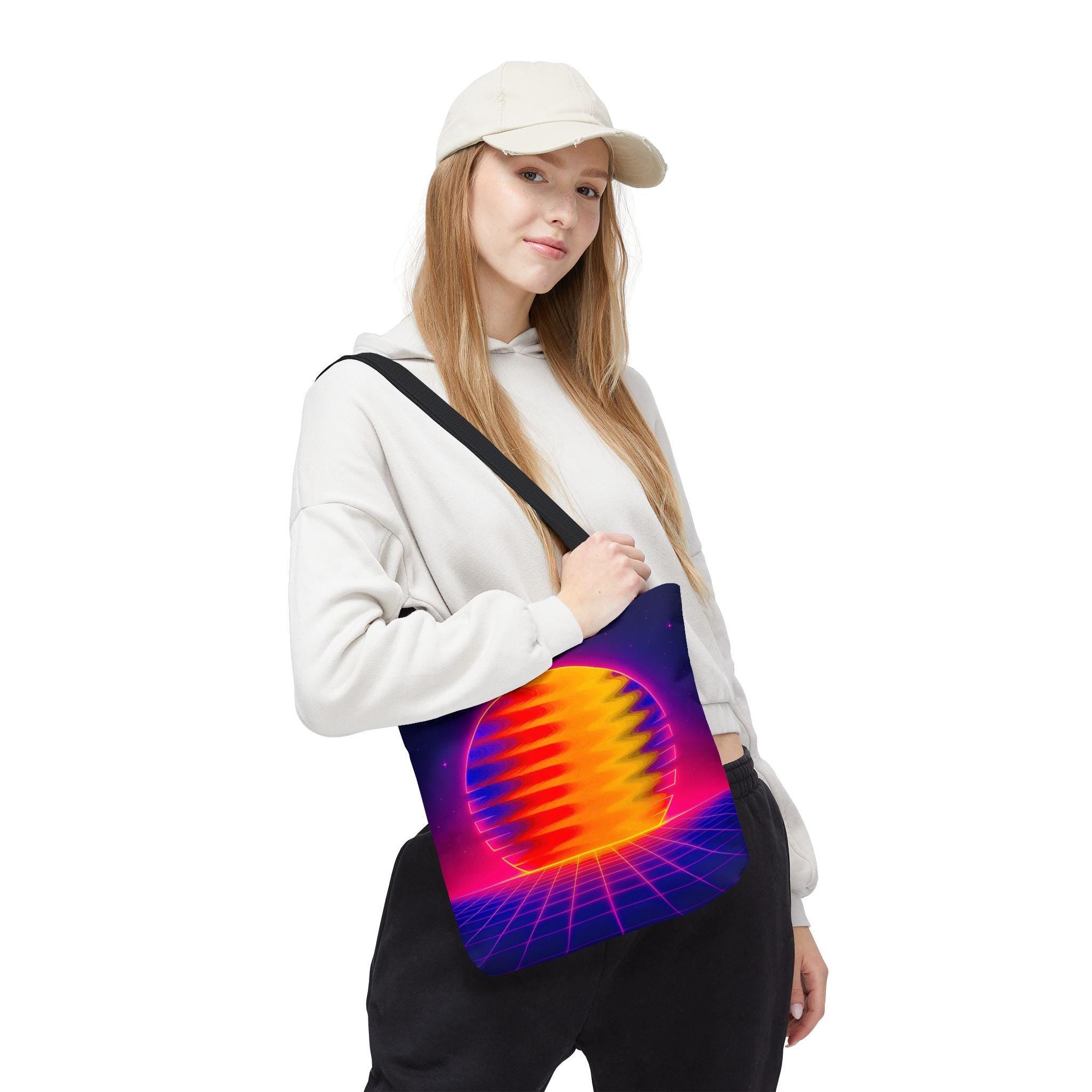 Chromatic Flow Tote Bag – Bold Color for Everyday Carry