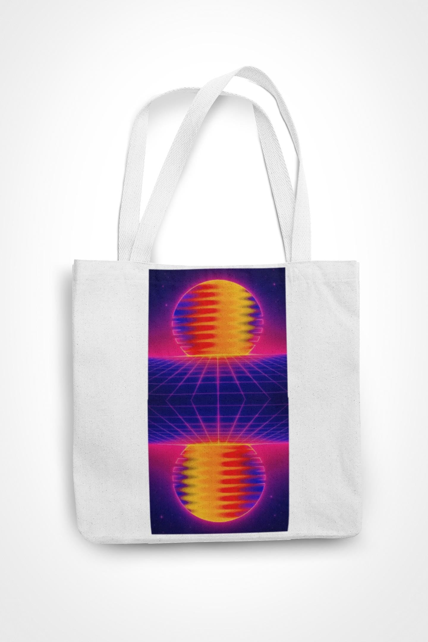 Chromatic Flow Tote Bag – Bold Color for Everyday Carry