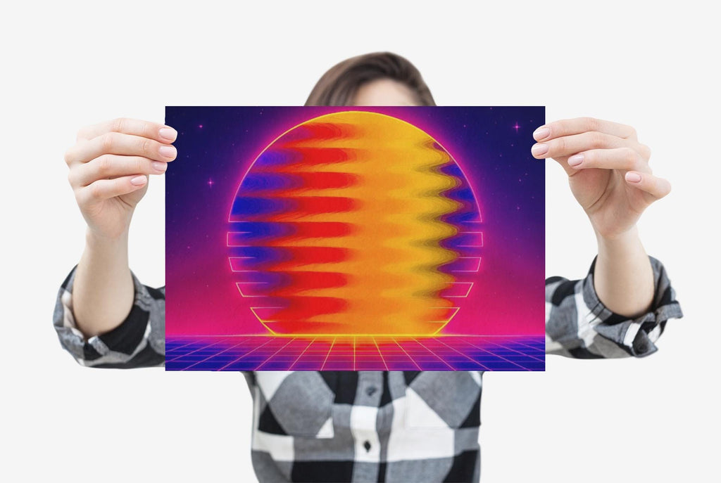Fluid Art Energy Canvas Print – Chromatic Flow Collection