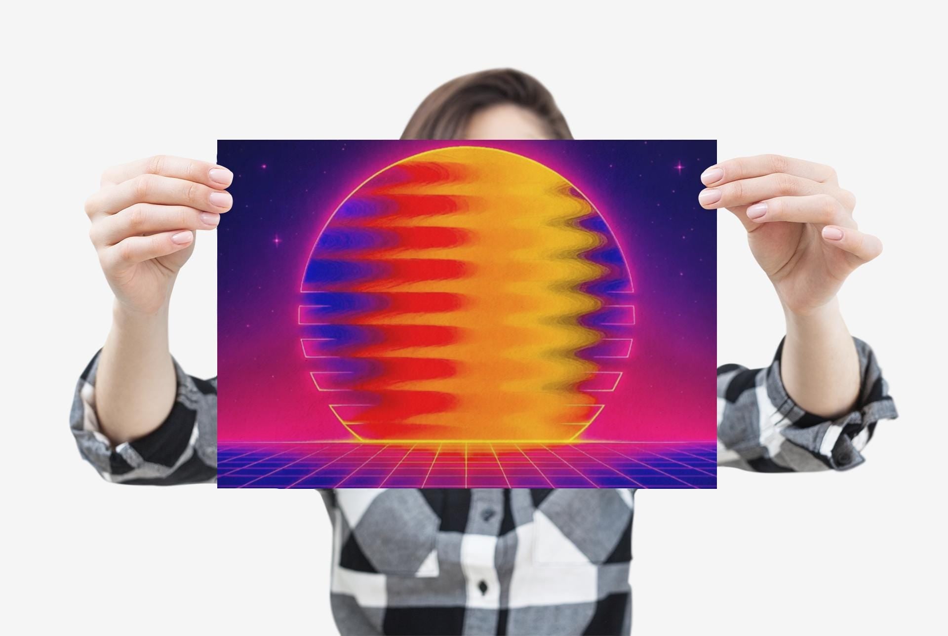 Fluid Art Energy Canvas Print – Chromatic Flow Collection