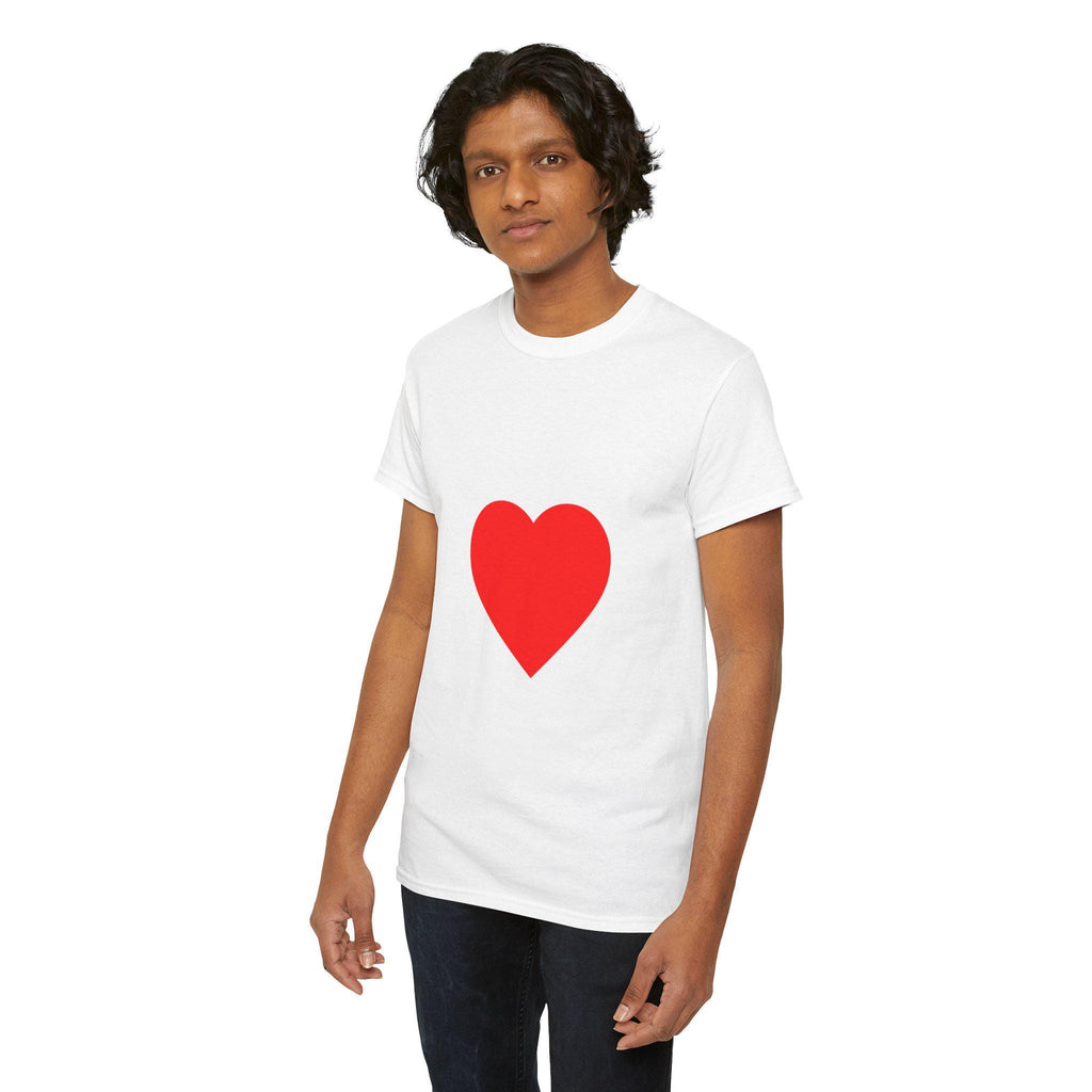 ❤️ Valentine’s Day Unisex Heavy Cotton Tee – Say “I Love You” Without Saying a Word