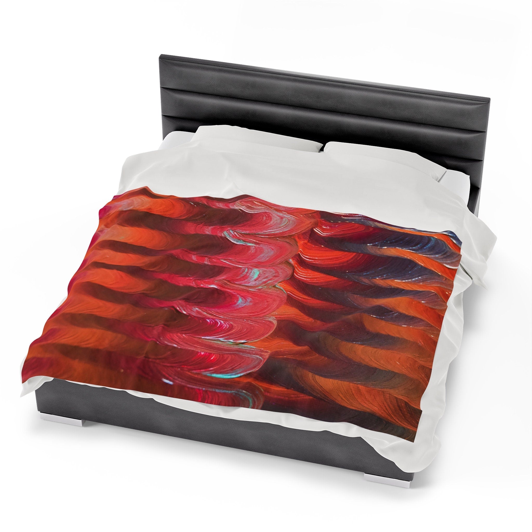 Luxury Abstract Art Blanket – Cozy Comfort with Bold Style
