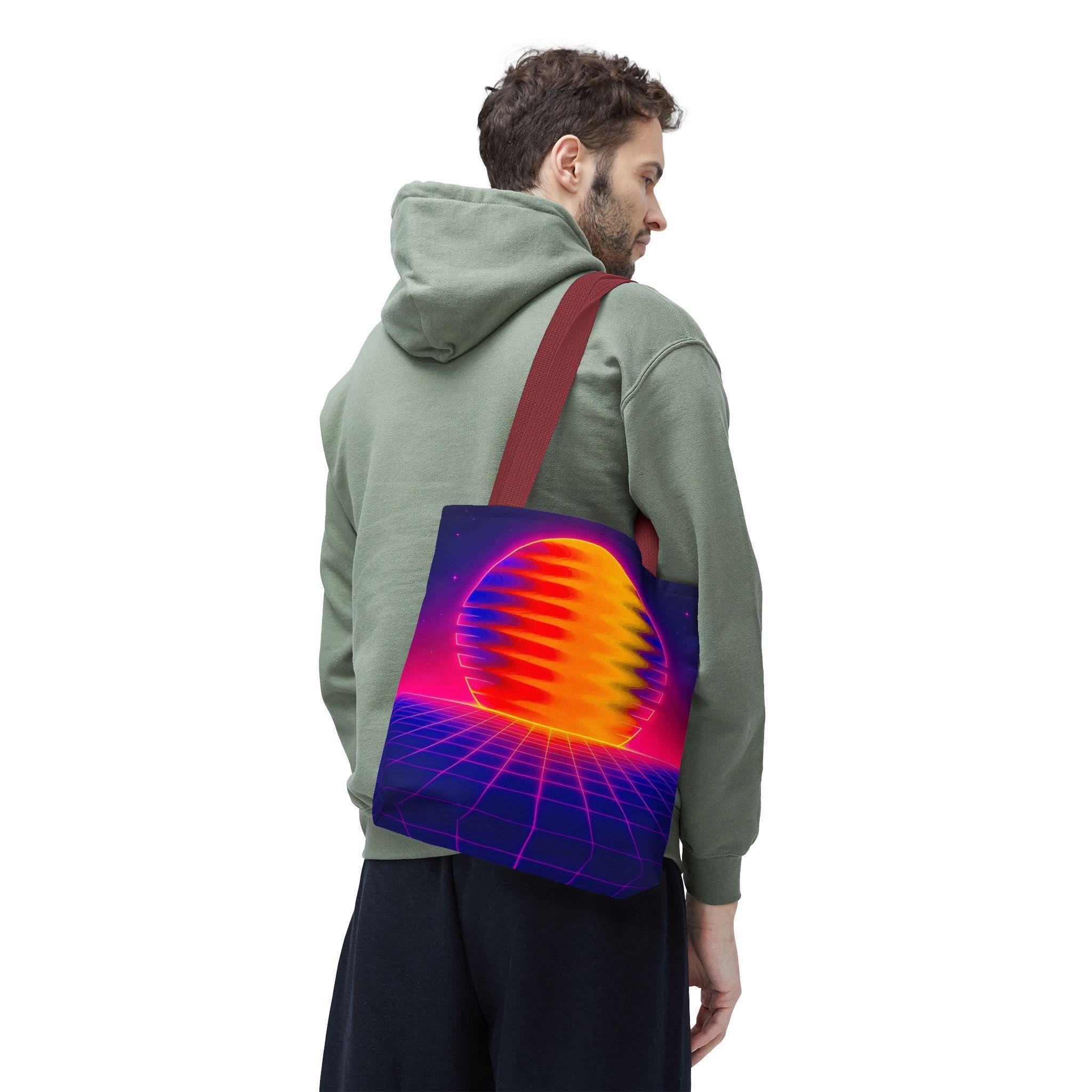 Chromatic Flow Tote Bag – Bold Color for Everyday Carry