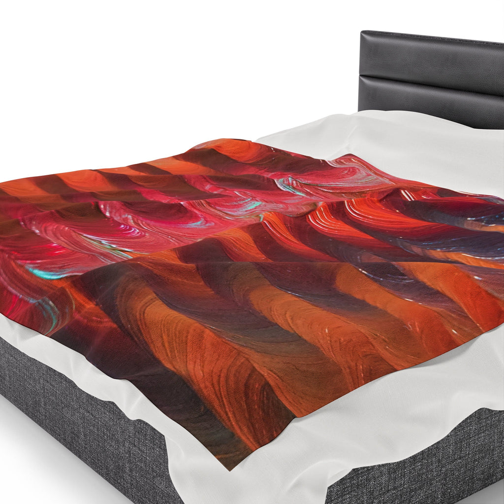 Luxury Abstract Art Blanket – Cozy Comfort with Bold Style