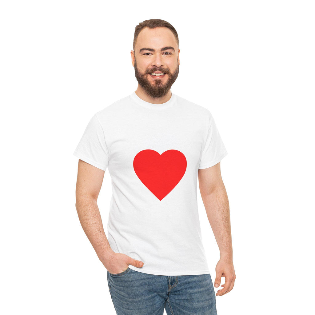 ❤️ Valentine’s Day Unisex Heavy Cotton Tee – Say “I Love You” Without Saying a Word
