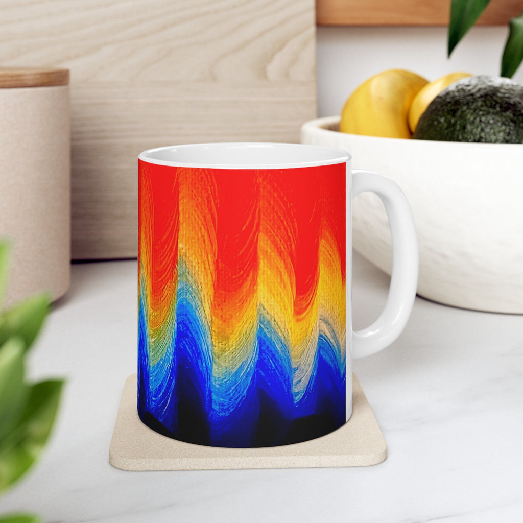 Chromatic Flow Tea and Coffee Mug