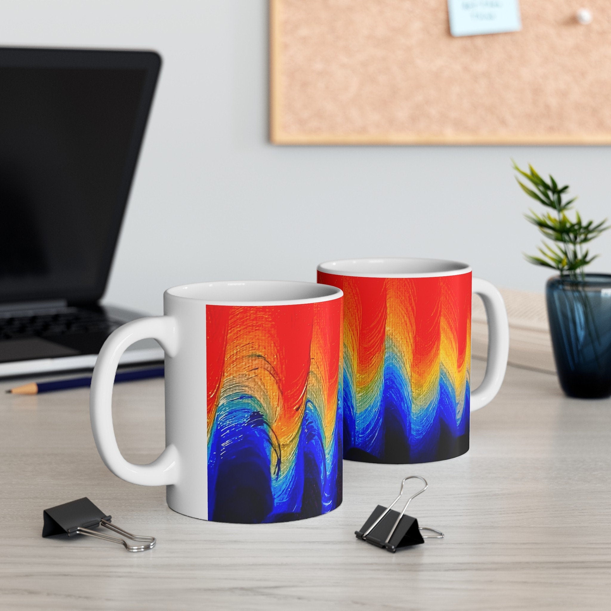 Chromatic Flow Tea and Coffee Mug