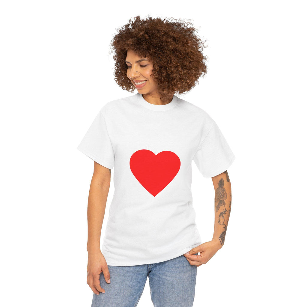 ❤️ Valentine’s Day Unisex Heavy Cotton Tee – Say “I Love You” Without Saying a Word