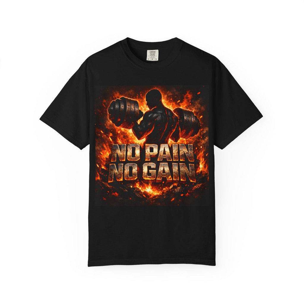 No Pain No Gain Breathable Weightlifter T-Shirt
