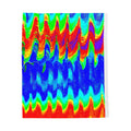Chromatic Flow Velveteen Plush Blanket – Wrap Yourself in Energy & Color 😉