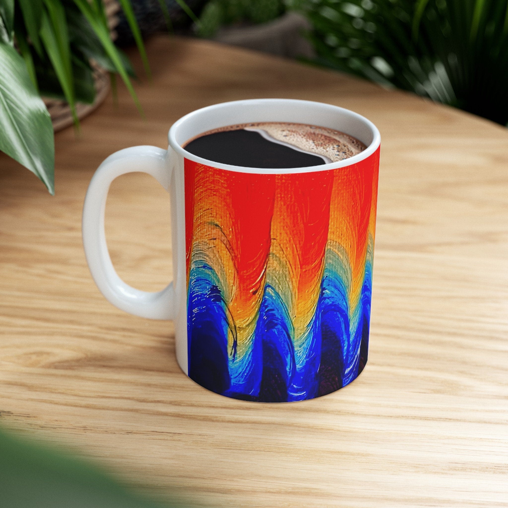 Chromatic Flow Tea and Coffee Mug