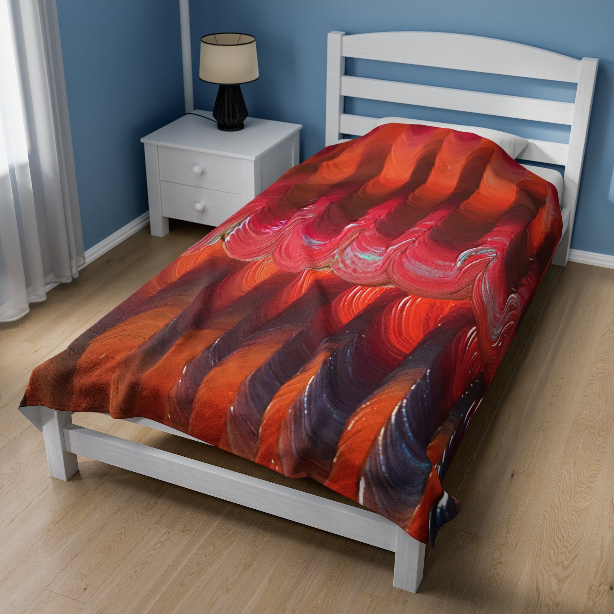 Luxury Abstract Art Blanket – Cozy Comfort with Bold Style